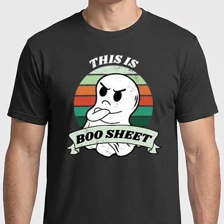 Férfi Imperial póló - This is Boo Sheet Halloween
