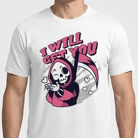 Férfi Imperial póló - I will get you Halloween