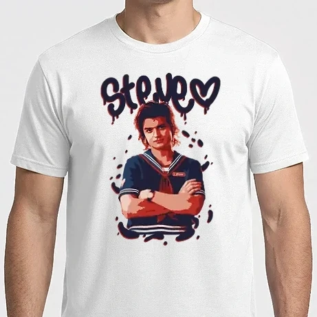 Férfi Imperial póló - Stranger Things - Steve 