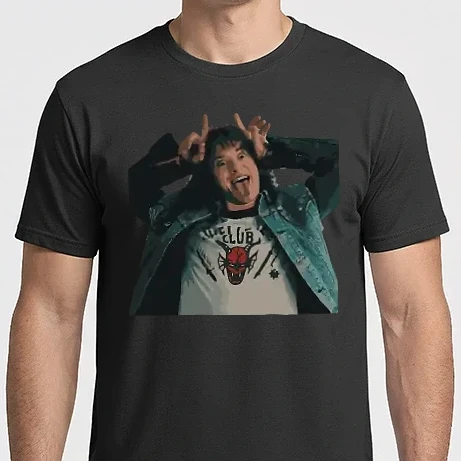 Férfi Imperial póló - Stranger Things - Eddie