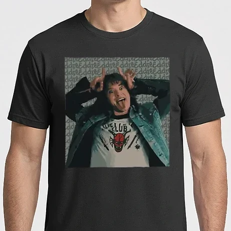 Férfi Imperial póló - Stranger Things - Eddie