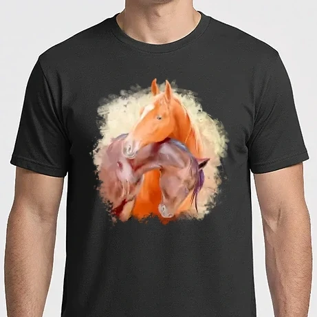 Férfi Imperial póló - horse