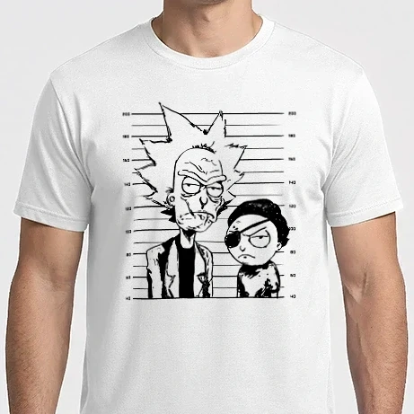 Férfi Imperial póló - Rick and morty