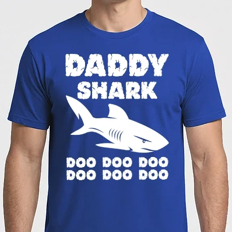 Férfi Imperial póló - Daddy Shark
