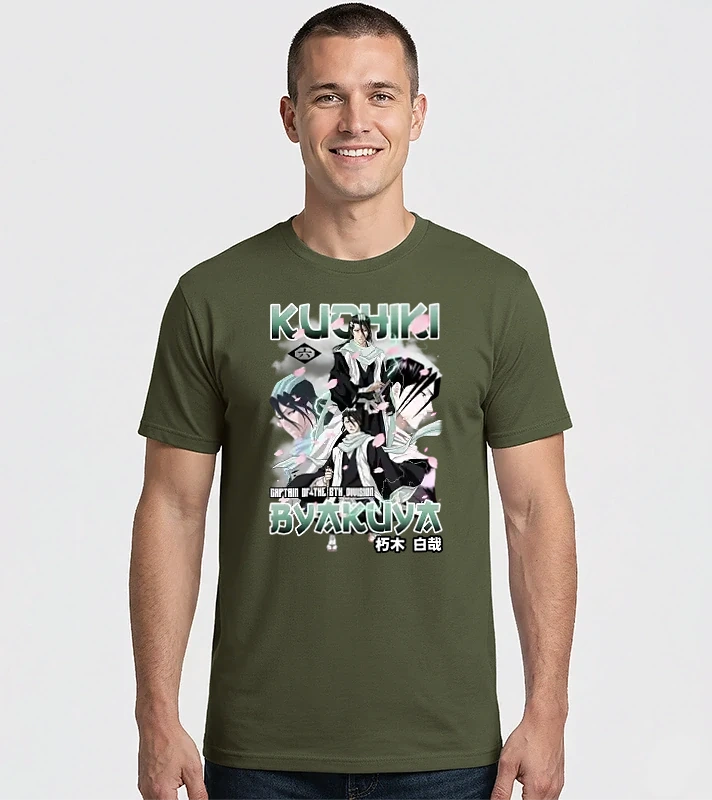 Bleach- Byakuya – Férfi Imperial póló