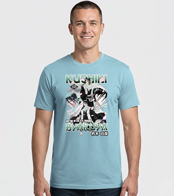 Bleach- Byakuya – Férfi Imperial póló