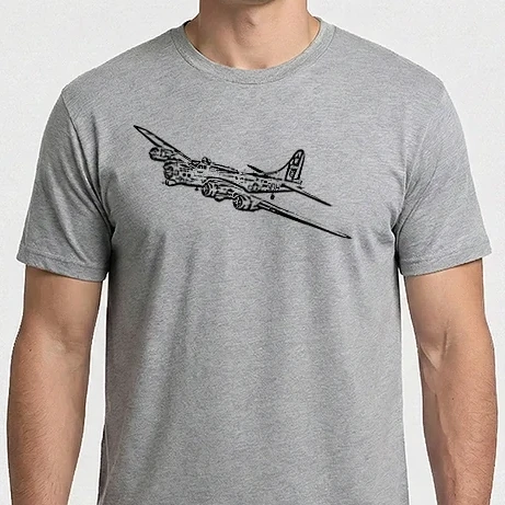 Férfi Imperial póló - Flying Fortress