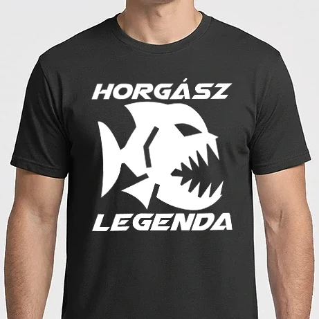 Férfi Imperial póló - Horgász Legenda (piranha)