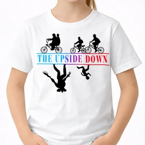 Uniszex gyerek Póló - Stranger Things Multicolor White