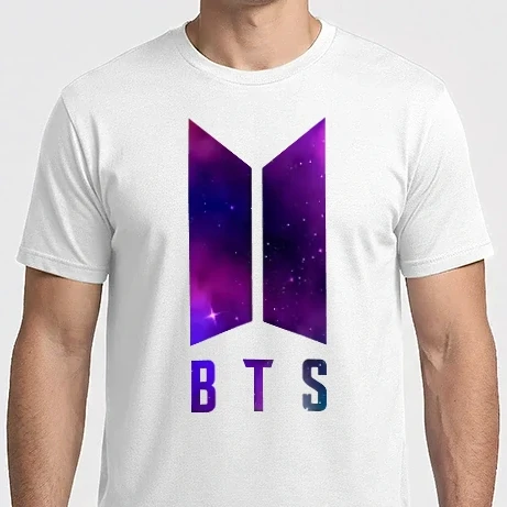 Férfi Imperial póló - BTS galaxis logo