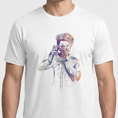 Férfi Imperial póló - camera man