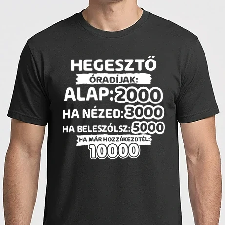 Férfi Imperial póló - Hegesztő óradíjak