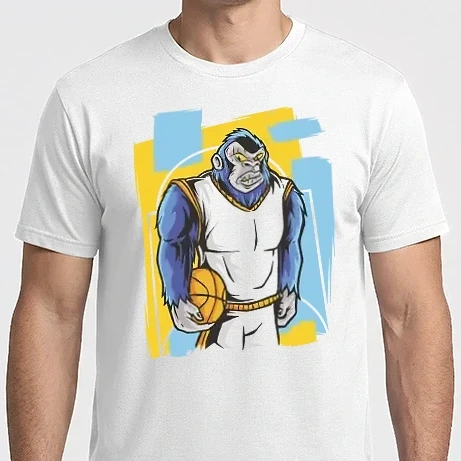 Férfi Imperial póló - Kosaras gorilla