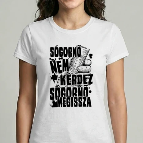 Női Imperial póló - Sógornő megissza