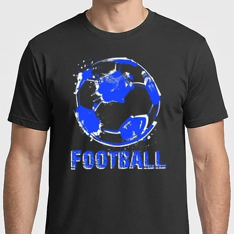 Férfi Imperial póló - Football (kék)