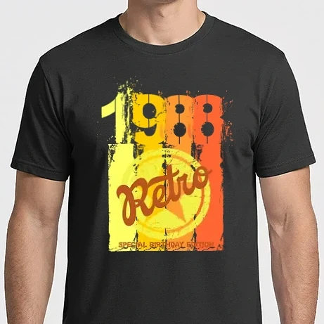 Férfi Imperial póló - Retro birthday special edition, születésnap, szülinap 1988