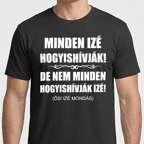 Férfi Imperial póló - Minden izé (white)
