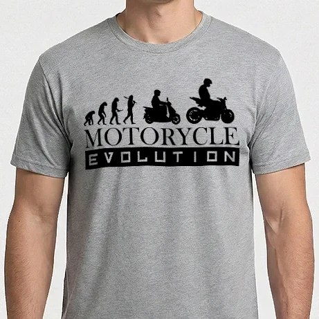 Férfi Imperial póló - evolution motorcycle