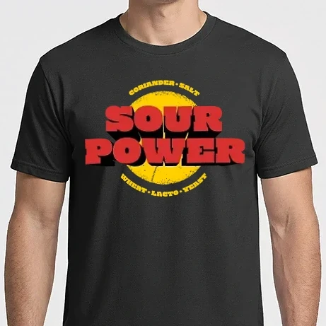 Férfi Imperial póló - Sour power GOSE black