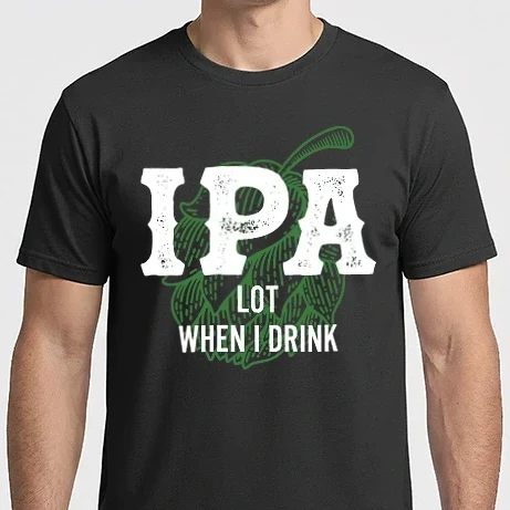Férfi Imperial póló - IPA  - I pee a lot when I drink