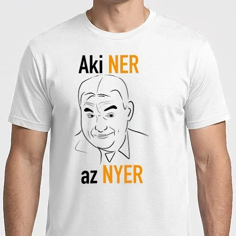Férfi Imperial póló - Aki NER az nyer 
