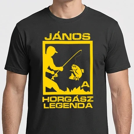 Férfi Imperial póló - Horgász legenda - János