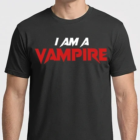 Férfi Imperial póló - I am a Vampire