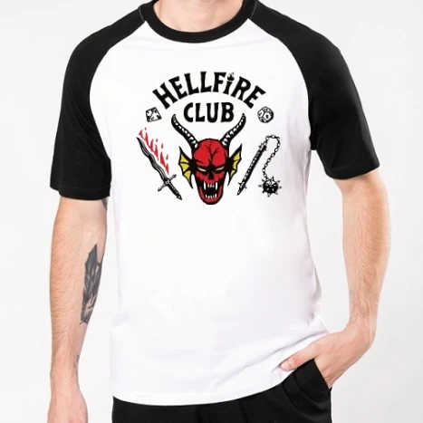 Férfi Baseballpóló - hellfire club