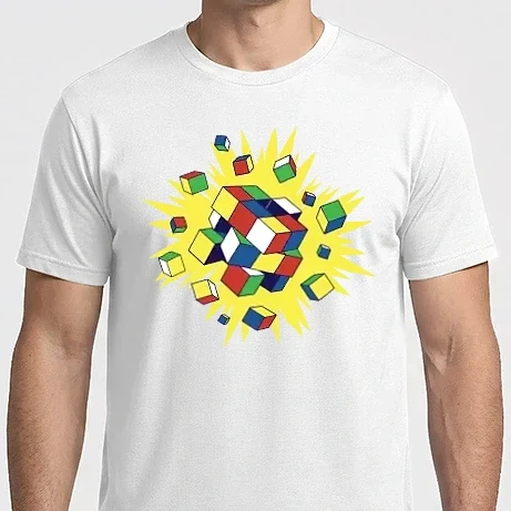 Férfi Imperial póló - Rubik kocka