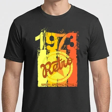 Férfi Imperial póló - Retro birthday special edition, születésnap, szülinap 1973