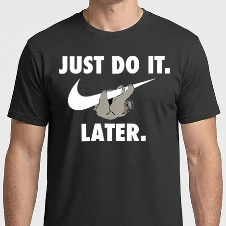 Férfi Imperial póló - Just do it later
