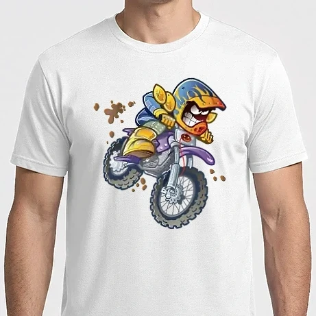 Férfi Imperial póló - Őrült motoros