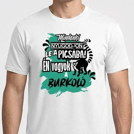 Férfi Imperial póló - mindenki nyugodjon le...burkoló