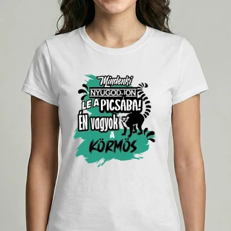 Női Imperial póló - mindenki nyugodjon le...körmös