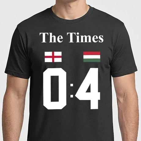 Férfi Imperial póló - The Times - Anglia Magyarország 0-4