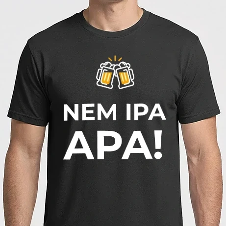 Férfi Imperial póló - NEM IPA, APA