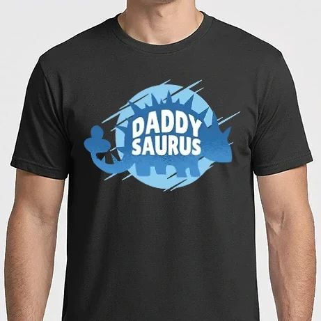 Férfi Imperial póló - Daddysaurus - Apaszaurusz