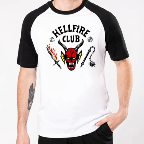 Férfi Baseballpóló - Hellfire club