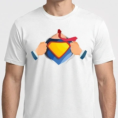 Férfi Imperial póló - Apu egy szuperhős