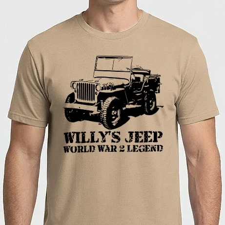 Férfi Imperial póló - Willy's Jeep