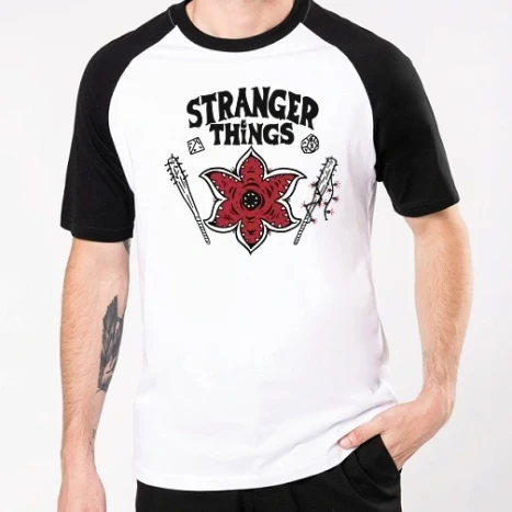 Férfi Baseballpóló - Stranger Things HELLFIRE CLUB