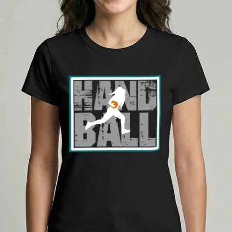 Női Imperial póló - handball run fehér