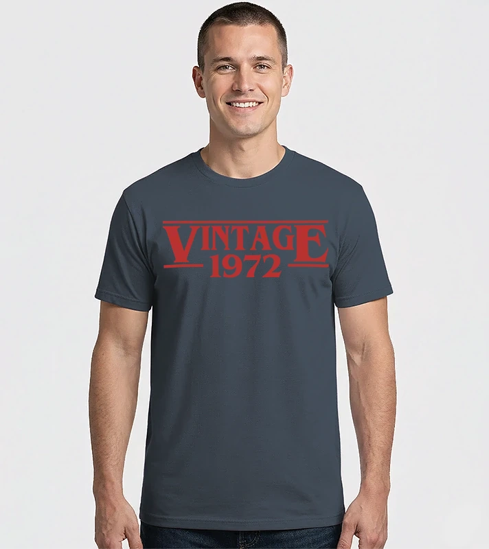 Stranger things vintage 1972 – Férfi Imperial póló