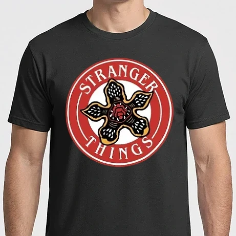 Férfi Imperial póló - Stranger Things Demogorgon