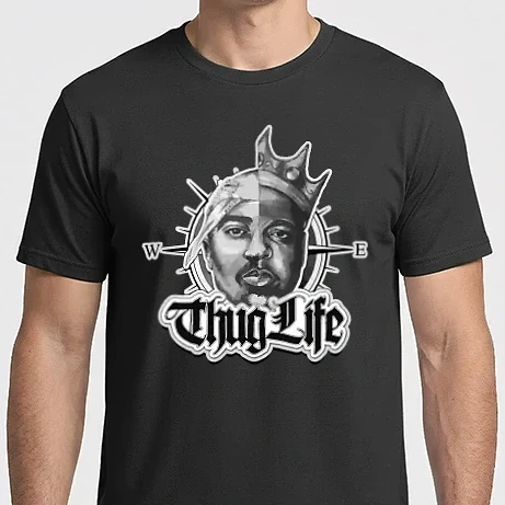 Férfi Imperial póló - Tupac és Biggie