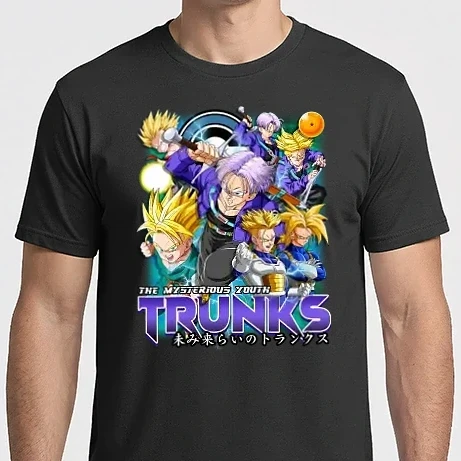 Férfi Imperial póló - Trunks -  Dragon Ball