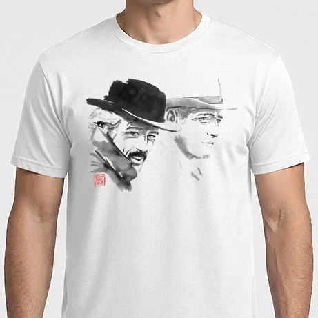 Férfi Imperial póló - butch cassidy and the sundance kid