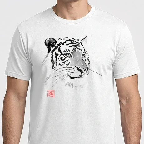 Férfi Imperial póló - white tiger