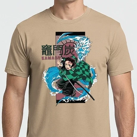 Férfi Imperial póló - Tanjiro Kamado Attack