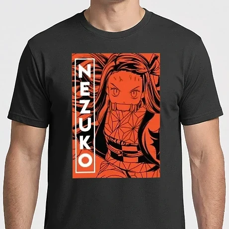 Férfi Imperial póló - Nezuko poszter